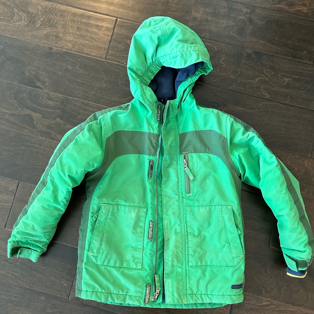 Lands end squall parka, kids size M 5-6